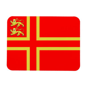 Normandië Vlag Magneet - Falaise Cross