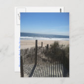 Normandy Beach, New Jersey Briefkaart (Voorkant / Achterkant)