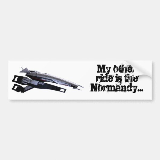normandy bumper sticker (Voorkant)