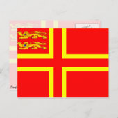 Normandy Falaise, Frankrijk Briefkaart (Voorkant / Achterkant)