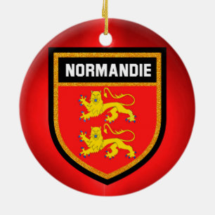 Normandy Flag Keramisch Ornament