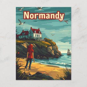 Normandy France Briefkaart