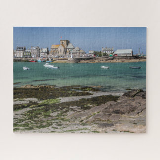 Normandy France Jigsaw Puzzle - Village Barfleur Legpuzzel