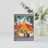 Normandy France vintage Briefkaart (Staand voorkant)