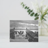 Normandy Invasion at D-Day - 1944 Briefkaart (Staand voorkant)
