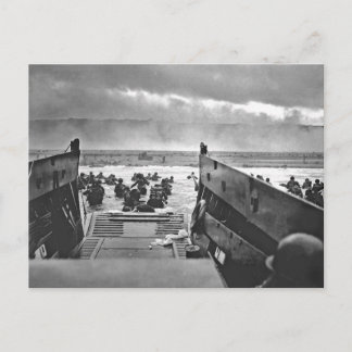 Normandy Invasion at D-Day - 1944 Briefkaart