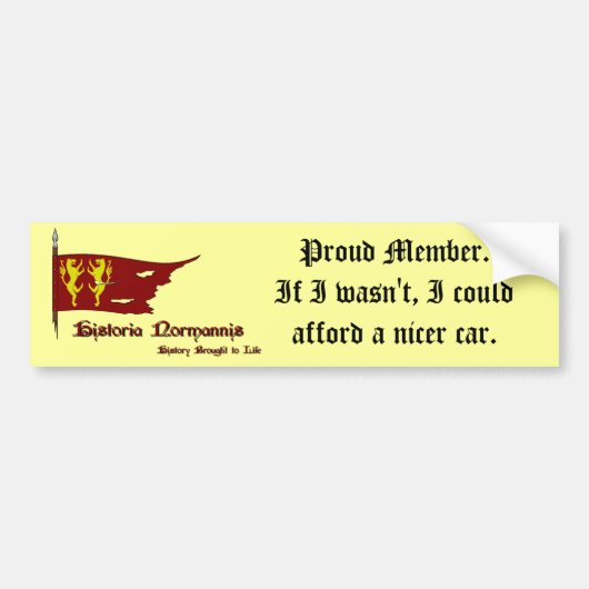 Normannis Car Sticker (Voorkant)