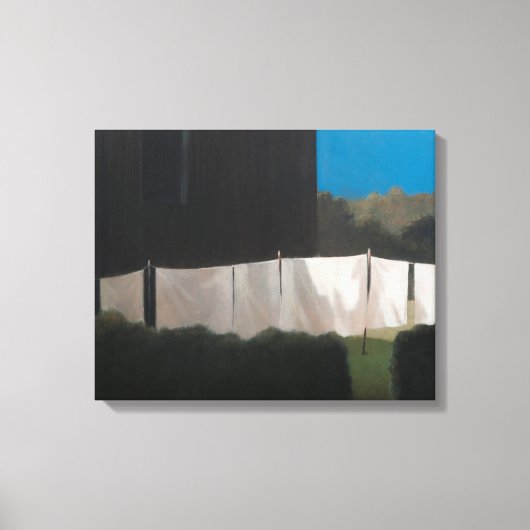 Norma's wasprogramma 2012 canvas afdruk (Voorkant)