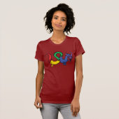 Norme du T-shirt de Ladie (Devant entier)