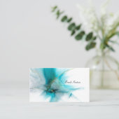 Norme Turquoise Smokey, Carte de visite de 3,5 po  (Debout devant)