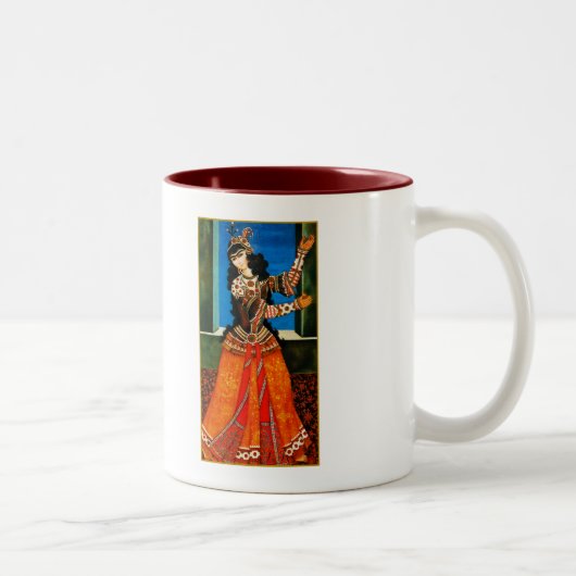 Norooz Moubarak. Mug cadeau du Nouvel An persan (Droit)