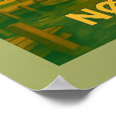 Nørresundby Denmark Bridge Poster (Hoek)