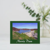 Norris Dam, Tennessee, VS. Briefkaart (Staand voorkant)