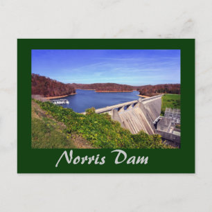 Norris Dam, Tennessee, VS. Briefkaart