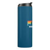 Norris Lake Tennessee Canoe Thermosbeker (Gedraaid links)