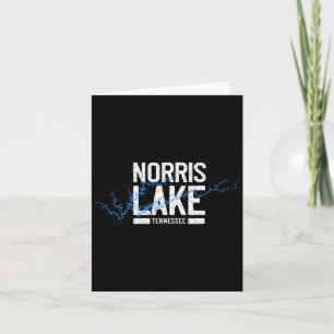 Norris Lake Tennessee Vacation Boating Adventure Kaart