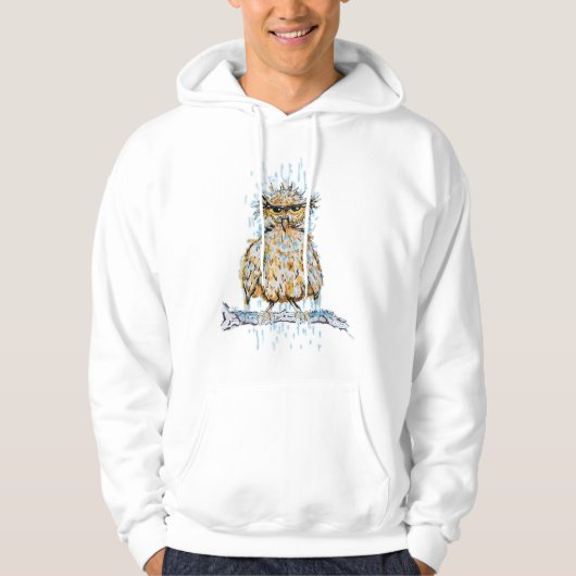 nors natte uil hoodie (Voorkant)