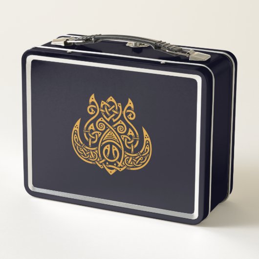 Norse Boar Metal Lunchbox (Achterkant)