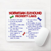 NORSE ELKHOUND Property Laws 2 Muismat (Met muis)