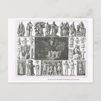 Norse, Gaul en Celtic gods Briefkaart