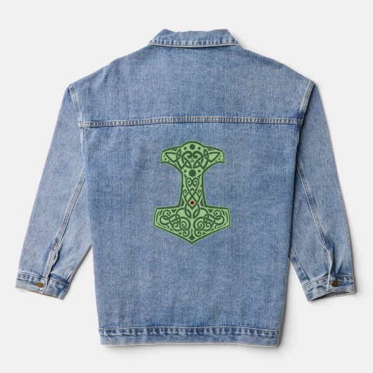 Norse Hammer Denim Jacket (Achterkant)