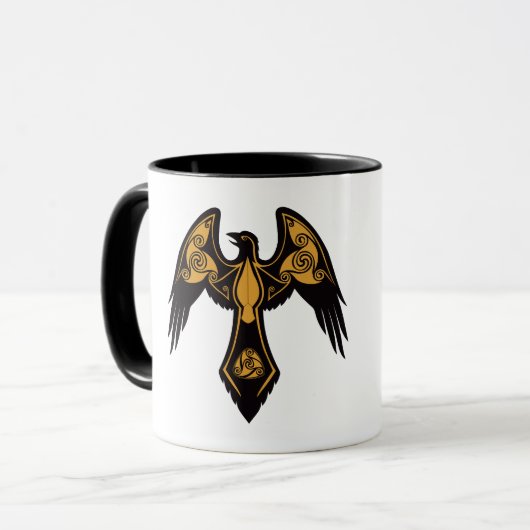 Norse Raven Mug (Devant gauche)