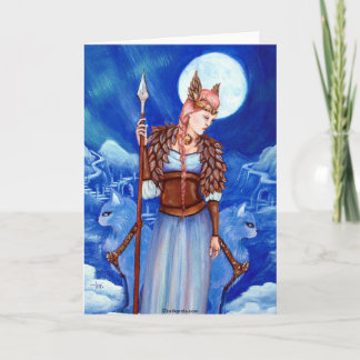 Norse van Freya Godin Kaart