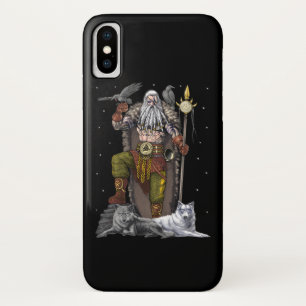 Norse Viking God Odin iPhone X Hoesje