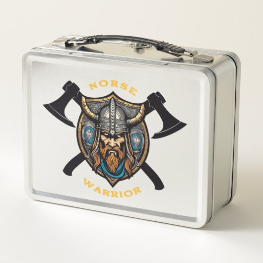 Norse Warrior Metal Lunch Box (Achterkant)