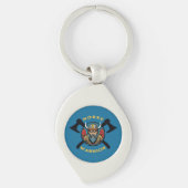Norse Warrior Sleutelhanger (Voorkant)
