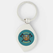 Norse Warrior Sleutelhanger (Voorkant)