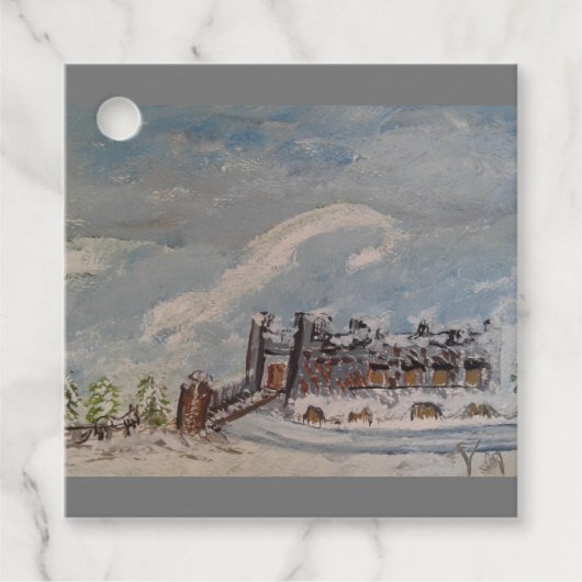 Norselands Kastelen Bedankjes Labels (Voorkant)