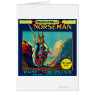 Norseman Orange Label Rialto, CA