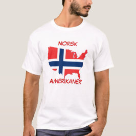 Norsk Amerikaan T-shirt