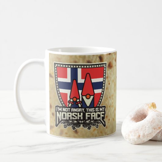 Norsk Face Koffiemok (Met donut)
