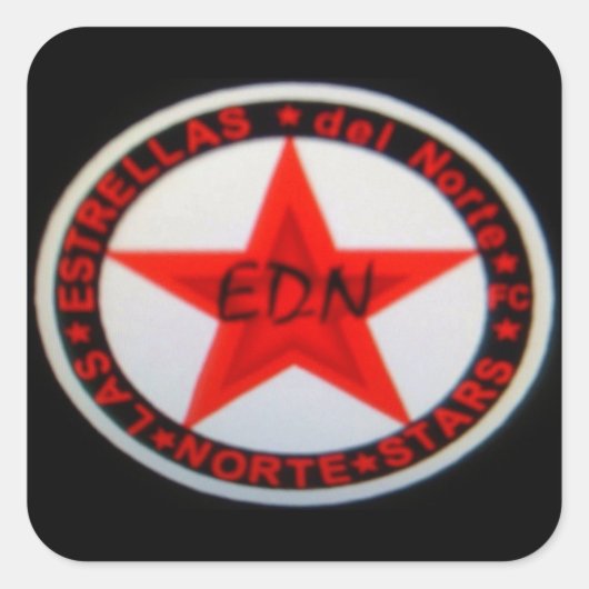 Norte_Stars Vierkante Sticker (Voorkant)