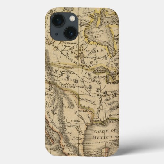 North America 10 Case-Mate iPhone Case (Achterkant)