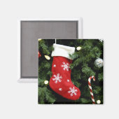 North America. kerstversieringen op boom. 3 Magneet (Voorkant / Achterkant)