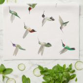 North American Hummingbirds Theedoek (Gevouwen)