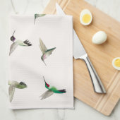 North American Hummingbirds Theedoek (Quarter Fold)