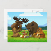 North American Jug Band Postcard Briefkaart (Voorkant / Achterkant)