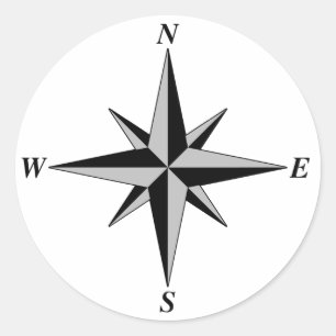 North Arrow Sticker