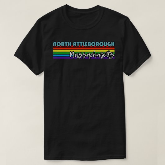 North Attleborough Massachusetts Pride North Attl T-shirt (Design voorkant)