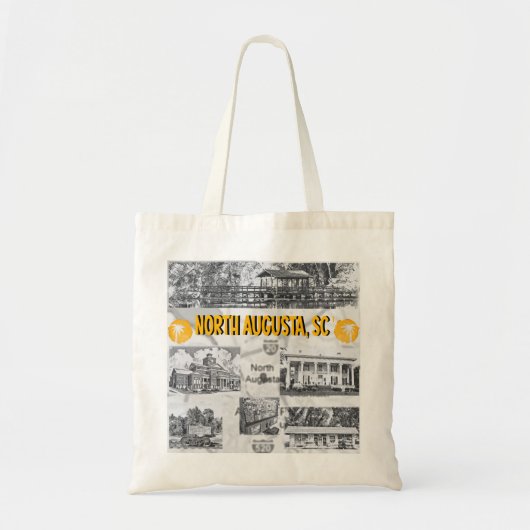 North Augusta, SC Tote Bag (Voorkant)