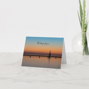 North Ave Lighthouse Sunrise denkt aan je Kaart