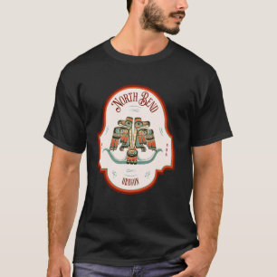North Bend OR Thunderbird Totem Pacific Northwest T-shirt