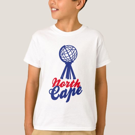 NORTH CAPE GLOBE SCULP. T-SHIRT (Voorkant)