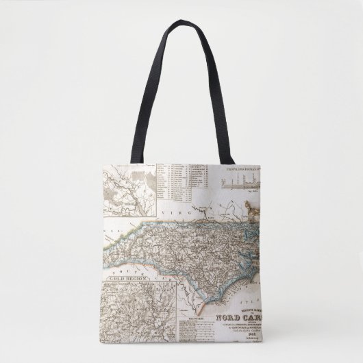 North Carolina 2 Tote Bag (Voorkant)