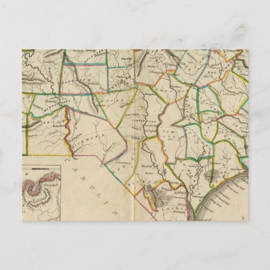 North Carolina 5 Briefkaart (Voorkant)