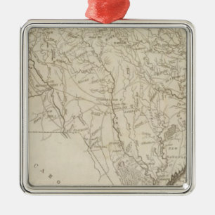 North Carolina 6 Metalen Ornament